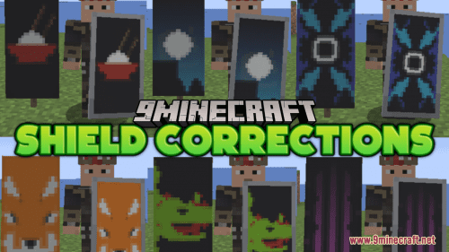 Shield Corrections Resource Pack (1.20.6, 1.20.1) – Texture Pack Thumbnail