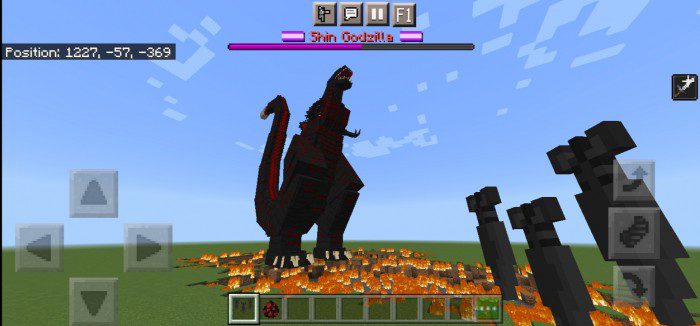 Shin Godzilla Addon (1.19) - MCPE/Bedrock Mod 12