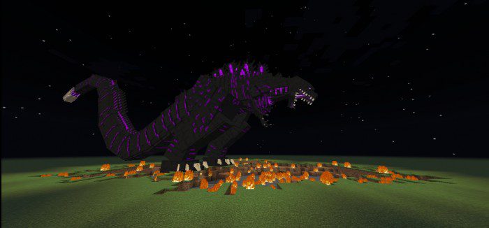 Shin Godzilla Addon (1.19) - MCPE/Bedrock Mod 13