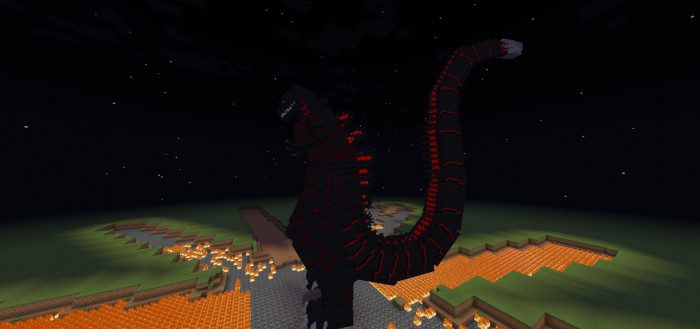 Shin Godzilla Addon (1.19) - MCPE/Bedrock Mod 20