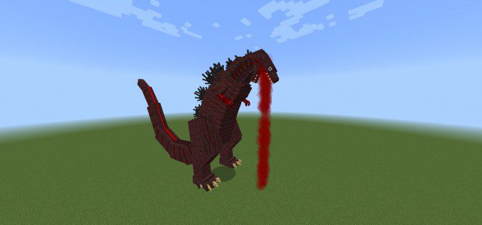 Shin Godzilla Addon (1.19) - MCPE/Bedrock Mod 5