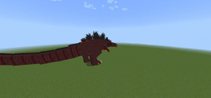 Shin Godzilla Addon (1.19) - MCPE/Bedrock Mod 6