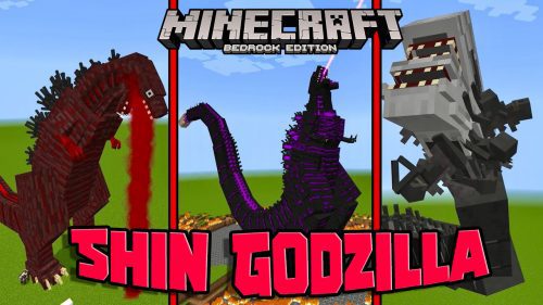 Shin Godzilla Addon (1.19) – MCPE/Bedrock Mod Thumbnail