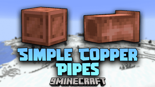 Simple Copper Pipes Mod (1.21.1, 1.20.1) – Pipes with Multiple Interesting Uses Thumbnail