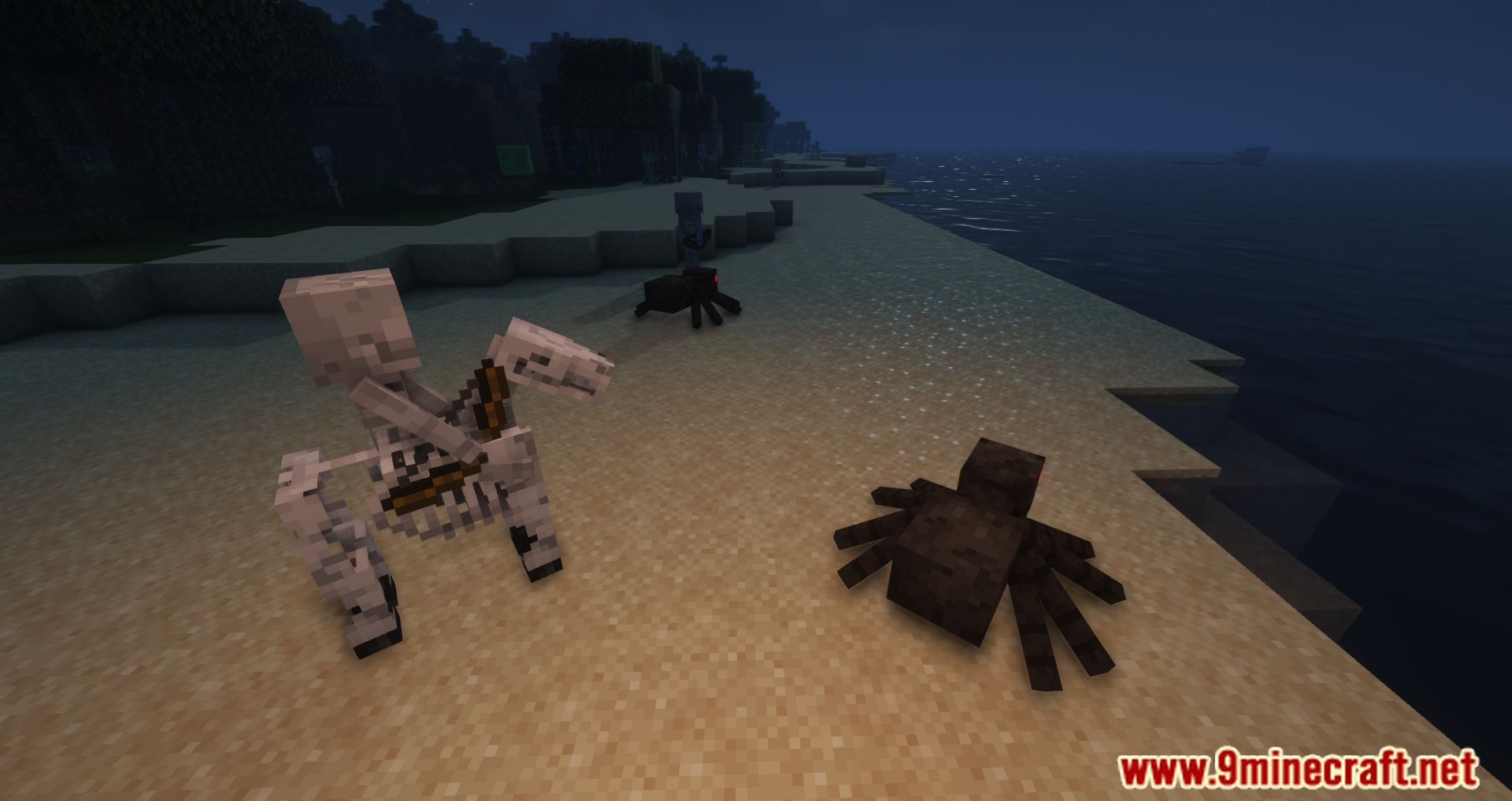 Skeleton Horse Spawn Mod (1.20.4, 1.19.4) - More Creatures Appear At Night 5