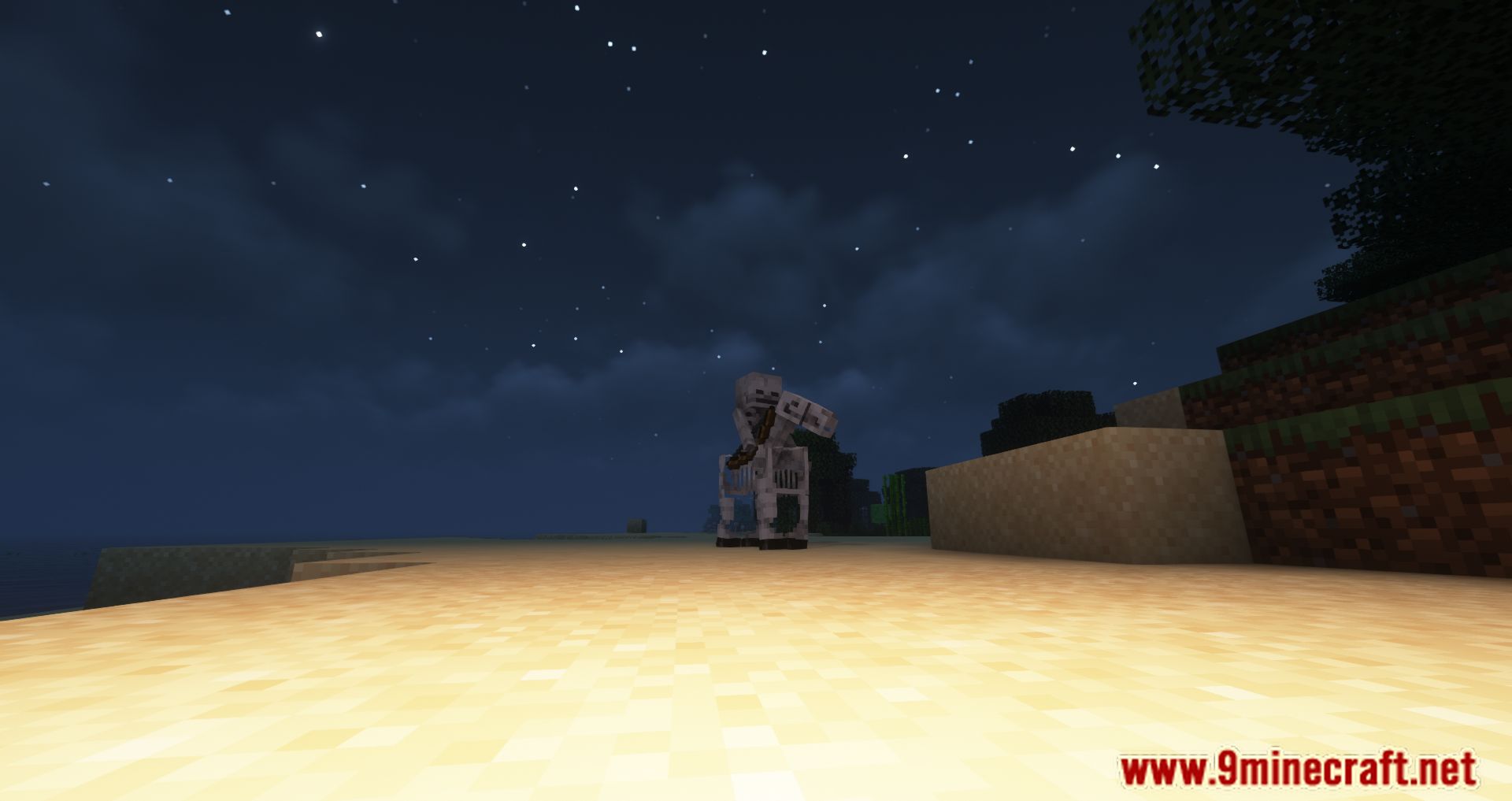 Skeleton Horse Spawn Mod (1.20.4, 1.19.4) - More Creatures Appear At Night 8