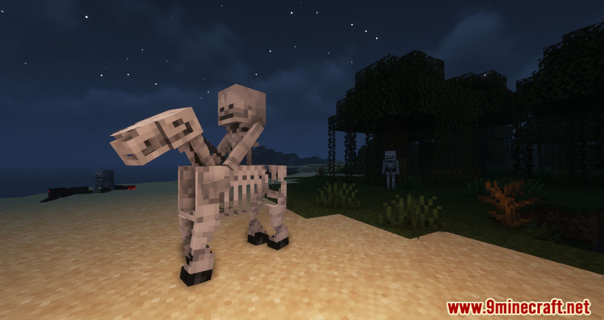 Skeleton Horse Spawn Mod (1.20.4, 1.19.4) - More Creatures Appear At Night 10