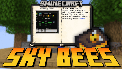 Sky Bees Modpack (1.16.5) – Survive With Bees Thumbnail