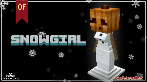 Snowgirl Resource Pack (1.20.6, 1.20.1) – Texture Pack Thumbnail