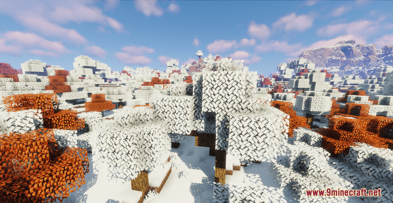 Snowy World Resource Pack (1.20.6, 1.20.1) - Texture Pack 6