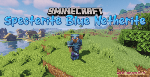Specterite Blue Netherite Resource Pack (1.20.6, 1.20.1) – Texture Pack Thumbnail