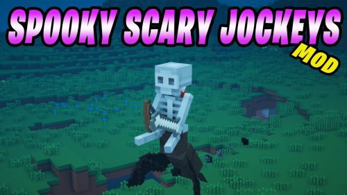 Spooky Scary Jockeys Mod (1.18.2, 1.16.5) – Trick or Treat Thumbnail