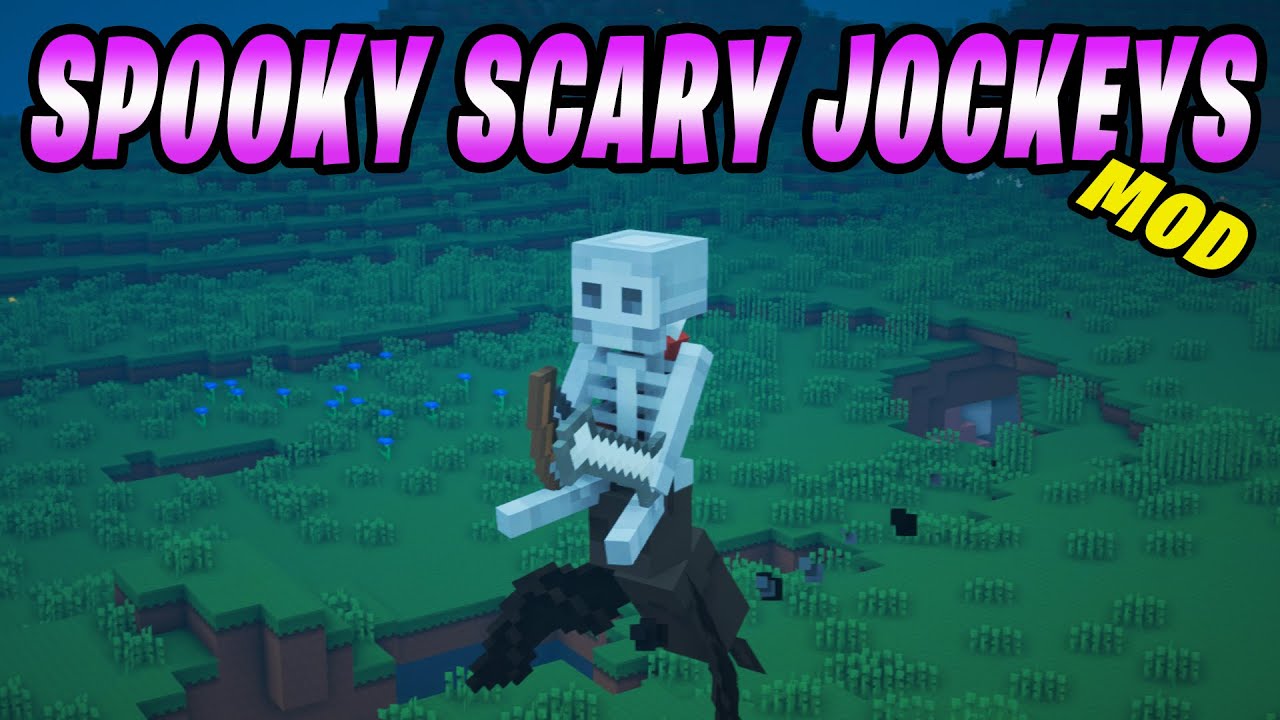 Spooky Scary Jockeys Mod (1.18.2, 1.16.5) - Trick or Treat 1