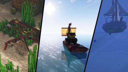 Swashbucklers Mod (1.20.4, 1.19.4) – Pirate Ship, Hand Cannon Thumbnail