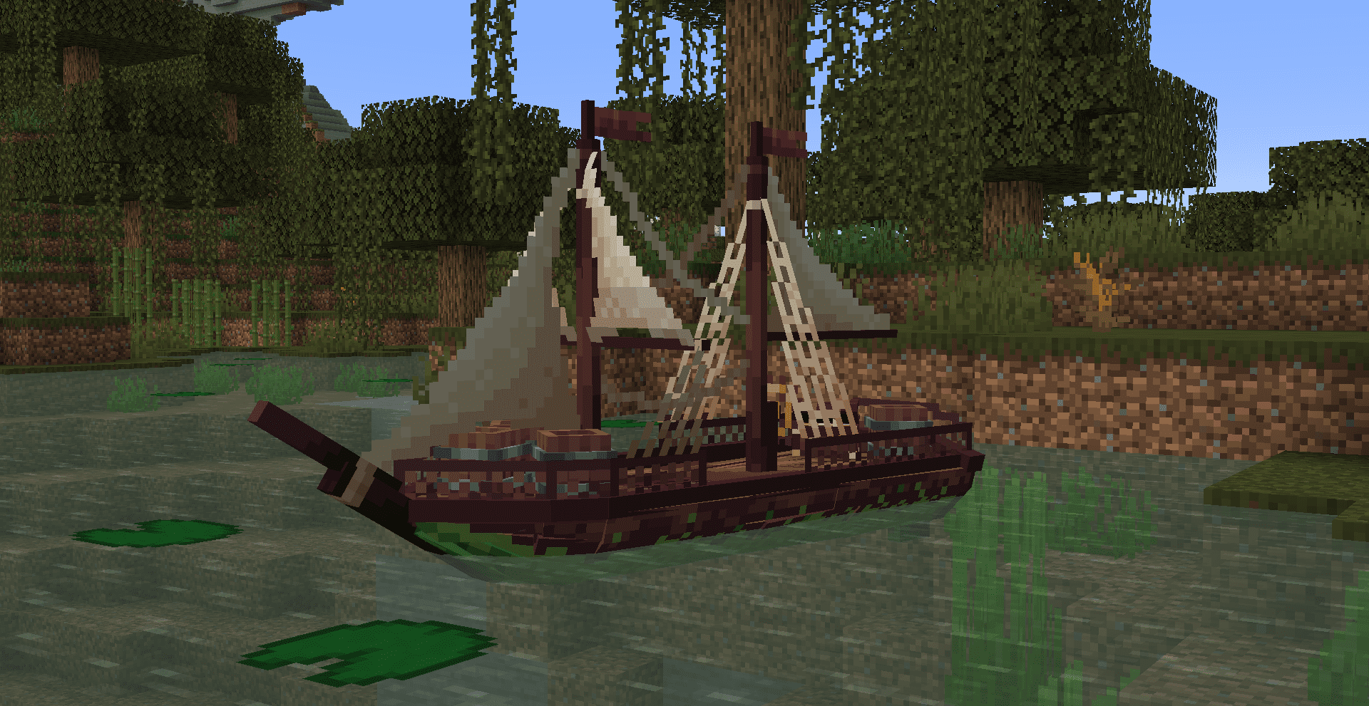 Swashbucklers Mod (1.20.1, 1.19.4) - Pirate Ship, Hand Cannon 11