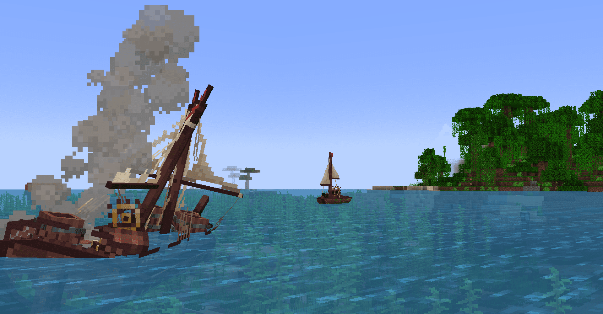 Swashbucklers Mod (1.20.1, 1.19.4) - Pirate Ship, Hand Cannon 19