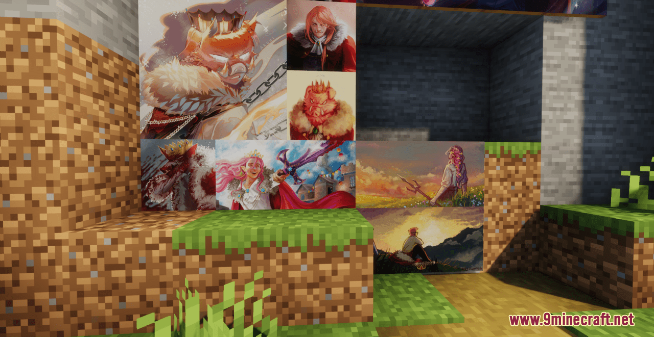 Technoblade Paintings Resource Pack (1.20.6, 1.20.1) - Texture Pack 14