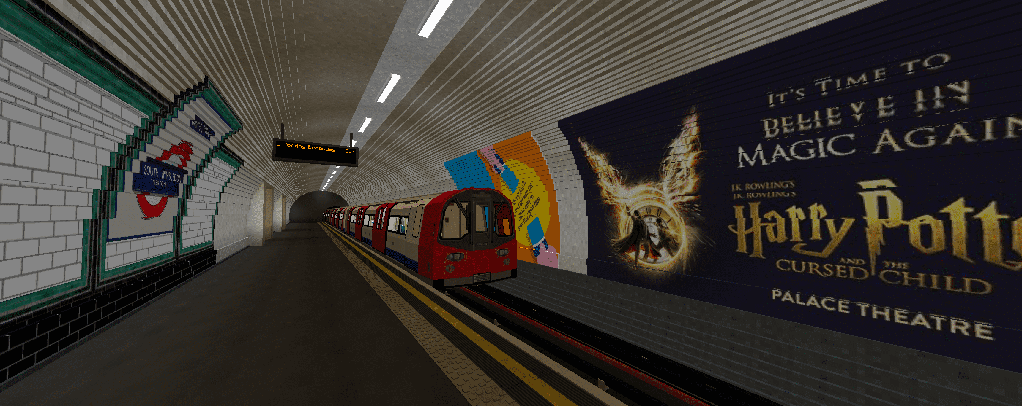 The London Underground Mod (1.19.3, 1.18.2) - Addon for Minecraft Transit Railway 2