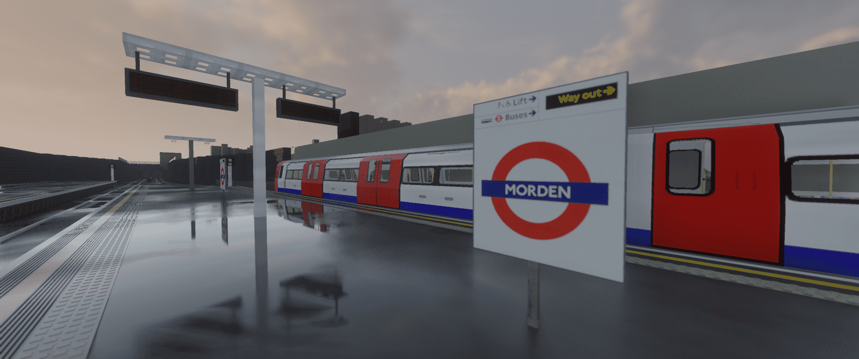 The London Underground Mod (1.19.3, 1.18.2) - Addon for Minecraft Transit Railway 3