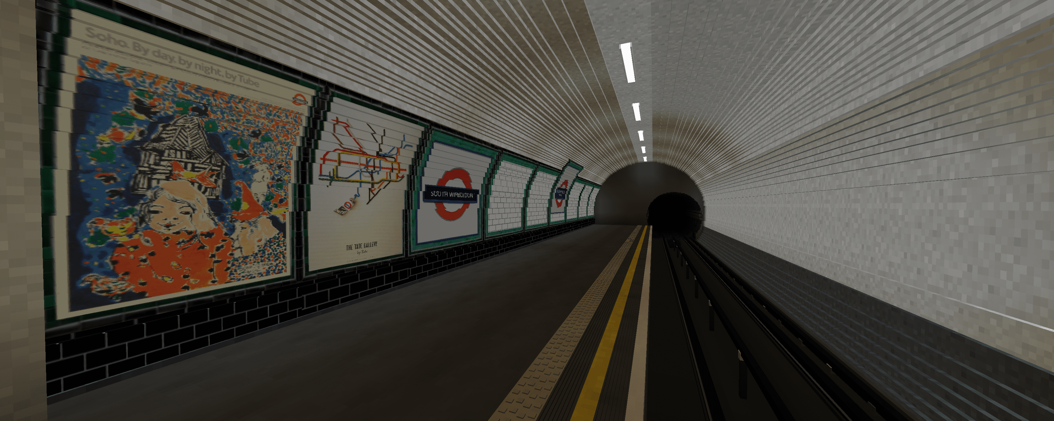 The London Underground Mod (1.19.3, 1.18.2) - Addon for Minecraft Transit Railway 7