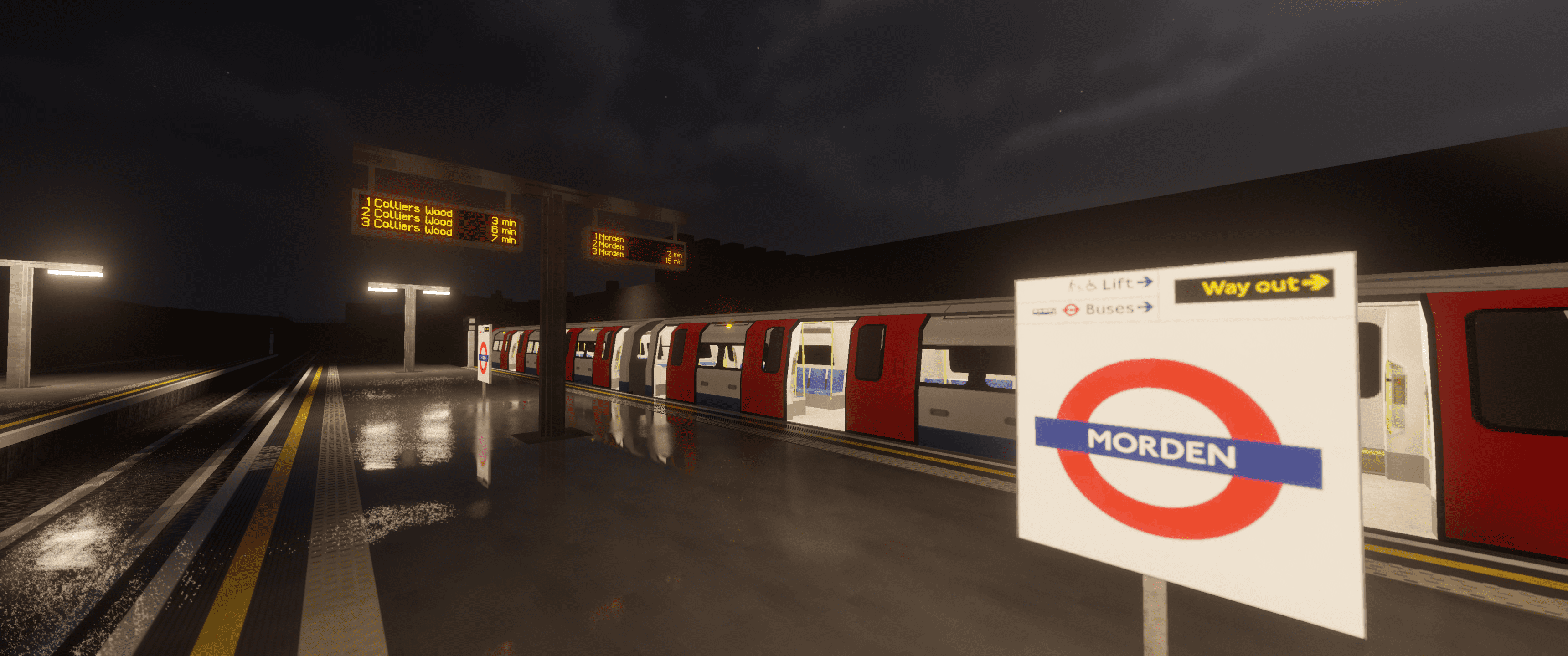 The London Underground Mod (1.19.3, 1.18.2) - Addon for Minecraft Transit Railway 9