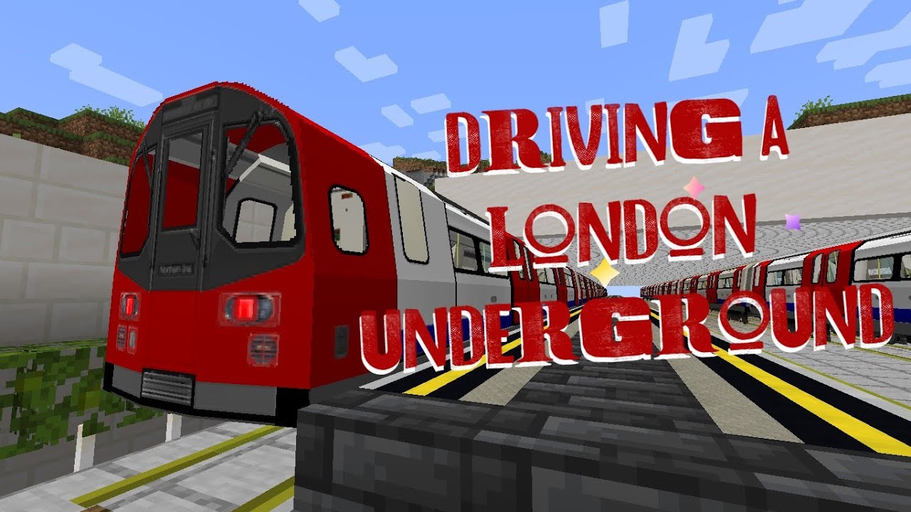 The London Underground Mod (1.19.3, 1.18.2) - Addon for Minecraft Transit Railway 1