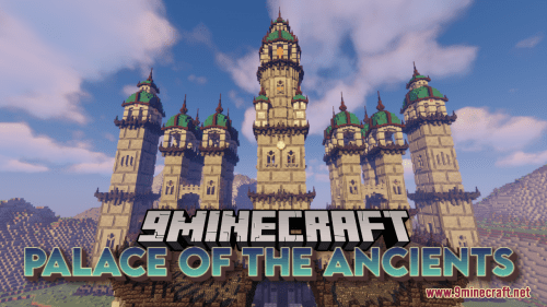 The Palace of the Ancients Map (1.21.1, 1.20.1) – Mountain Fantasy Palace Thumbnail