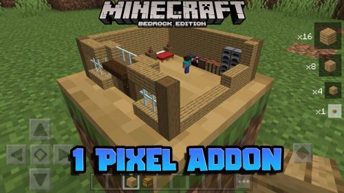 1 Pixel Addon (1.19) – MCPE/Bedrock Mod Thumbnail