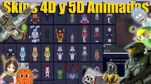 1150+ Skin Pack (1.19) – HD Capes, Skins 4D, 5D & Animated Thumbnail
