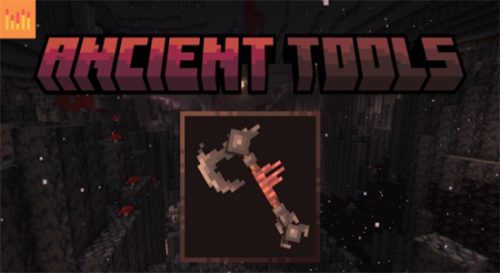 Ancient Tools Texture Pack (1.19) – 3D Items for MCPE/Bedrock Thumbnail