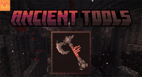 Ancient Tools Texture Pack (1.19) - 3D Items for MCPE/Bedrock 1