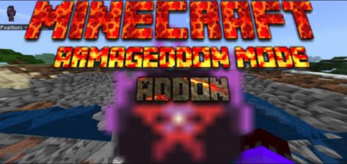 Armageddon Mode Addon (1.19) – MCPE/Bedrock Mod Thumbnail