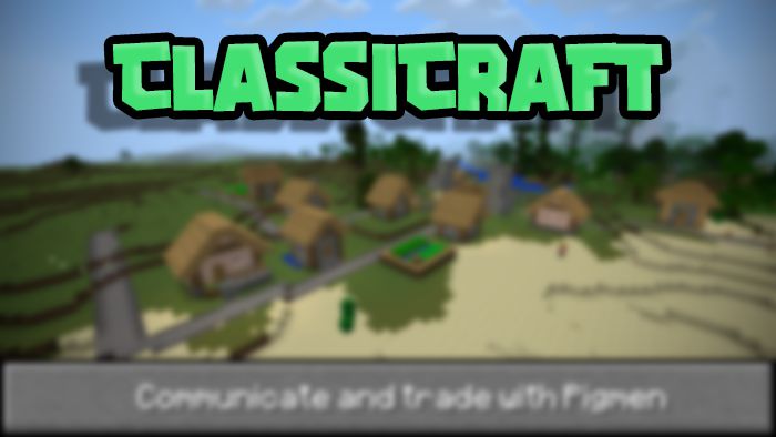 ClassiCraft Texture Pack (1.20, 1.19) - MCPE/Bedrock 1