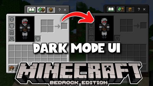 Dark Mode Resource Pack (1.19) – MCPE/Bedrock Thumbnail