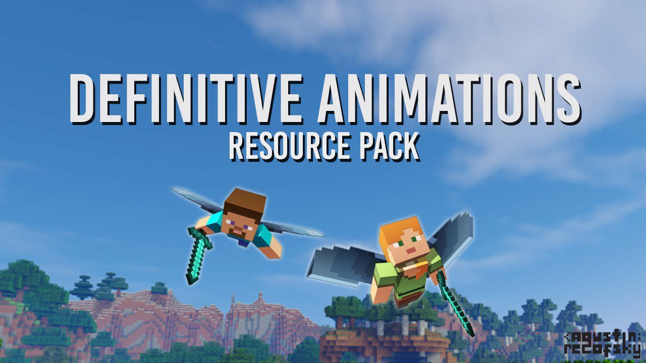 Definitive Animations Resource Pack (1.19) - MCPE/Bedrock 1