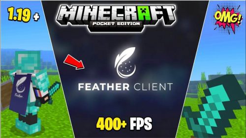 Feather Client BE (1.21, 1.20) – MCPE/Bedrock Edition Thumbnail