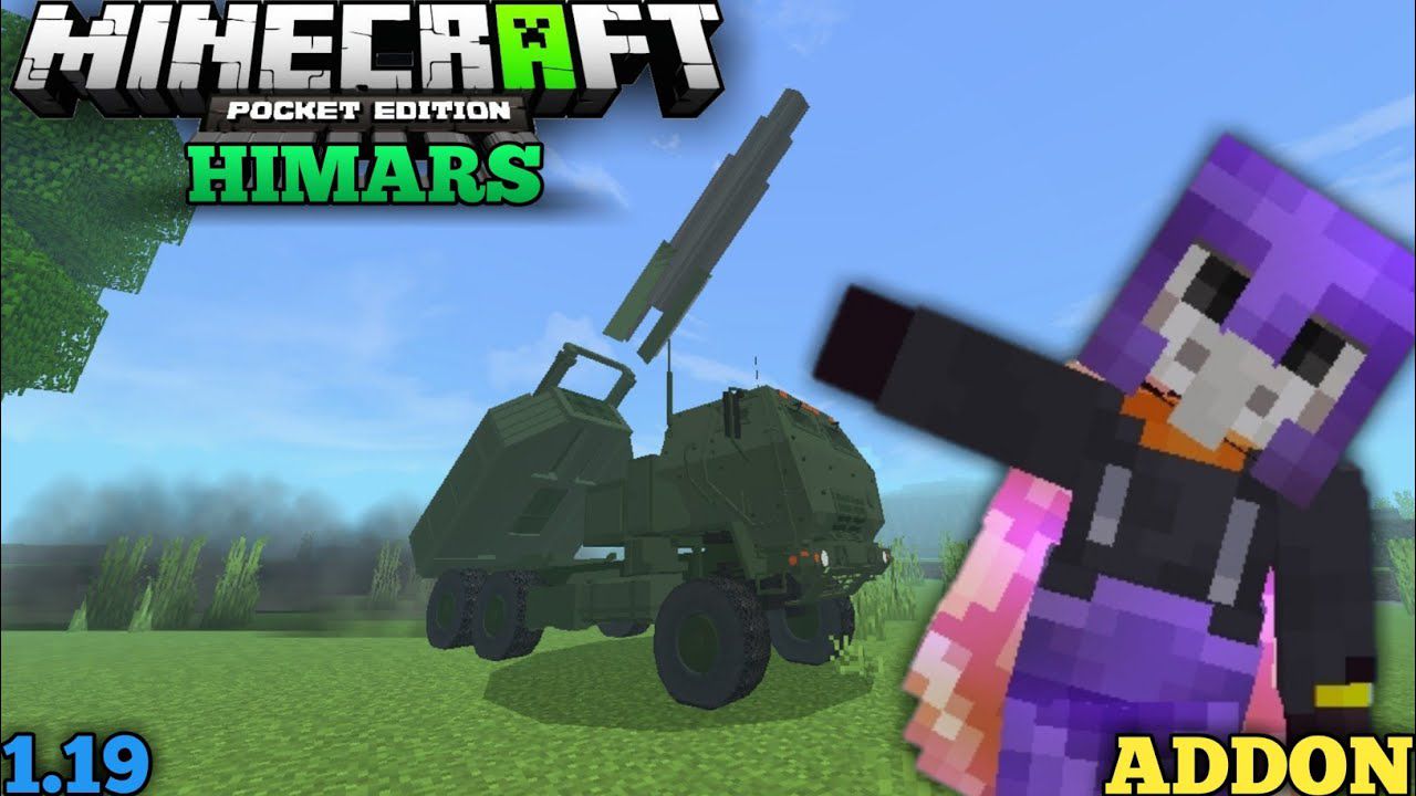 Himars Addon (1.19) - M142 HIMARS for MCPE/Bedrock 1