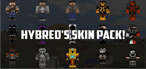 Hybred’s Skin Pack (1.19) – MCPE/Bedrock Thumbnail