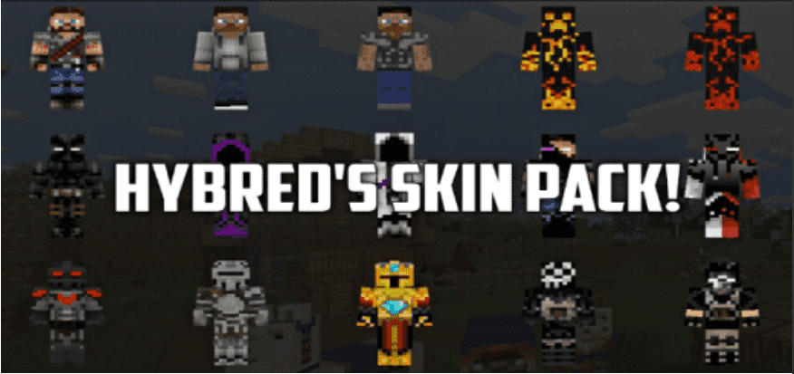 Hybred's Skin Pack (1.20, 1.19) - MCPE/Bedrock 1