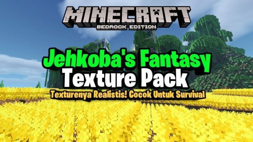 Jehkoba’s Fantasy Texture Pack (1.19) – MCPE/Bedrock Thumbnail