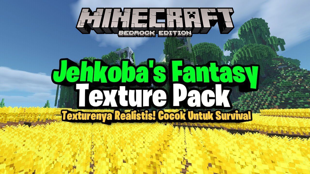 Jehkoba's Fantasy Texture Pack (1.19) - MCPE/Bedrock 1