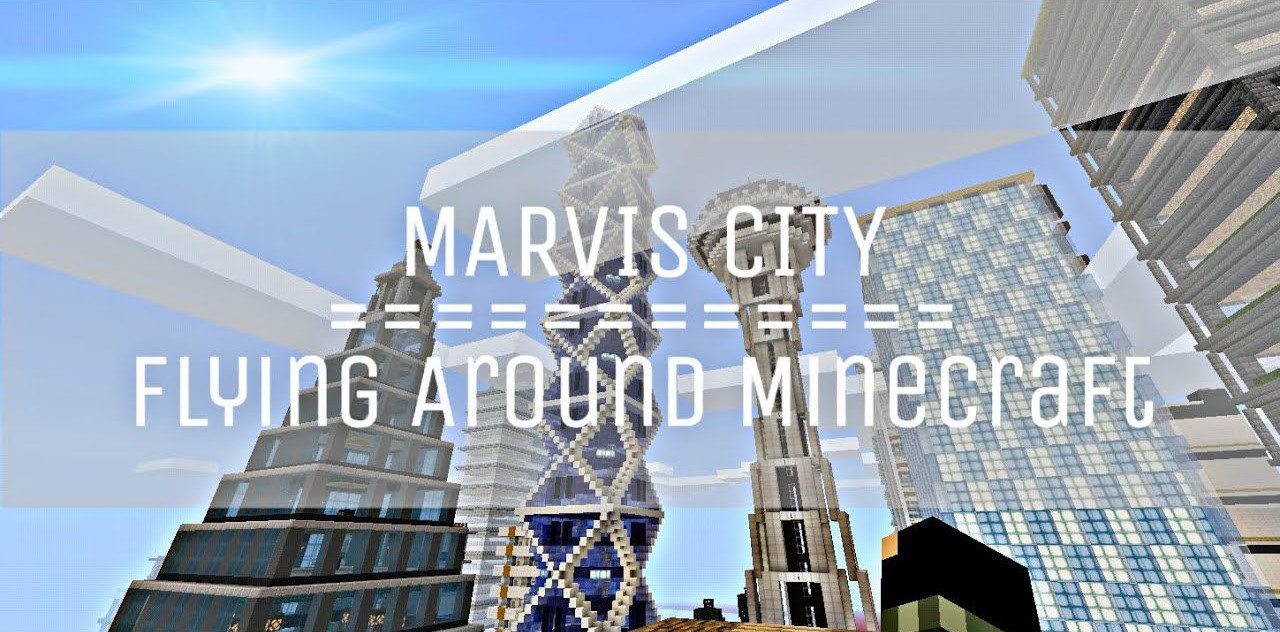 Marvis City Map (1.20, 1.19) - MCPE/Bedrock 1