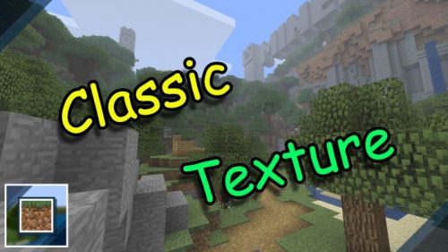 Minecraft Classic Texture Pack (1.19) – MCPE/Bedrock Thumbnail