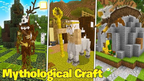 Mythological Craft Addon (1.20, 1.19) – MCPE/Bedrock Mod Thumbnail