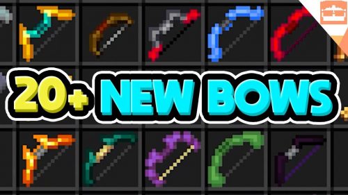 New Bows Addon (1.21, 1.20) – MCPE/Bedrock Mod Thumbnail