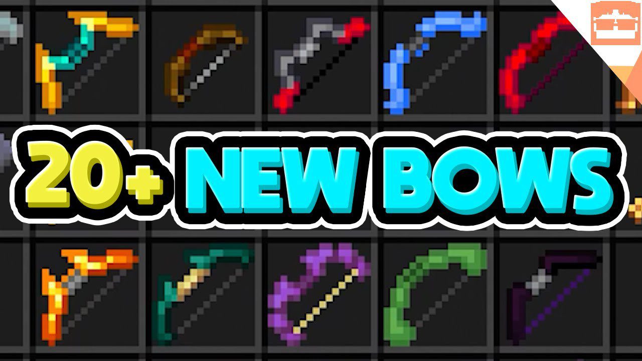 New Bows Addon (1.19) - MCPE/Bedrock Mod 1