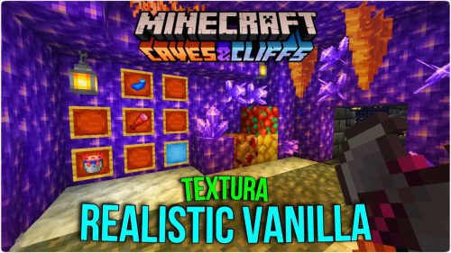 Realistic Vanilla Texture Pack (1.19) – Java/Bedrock Edition Thumbnail