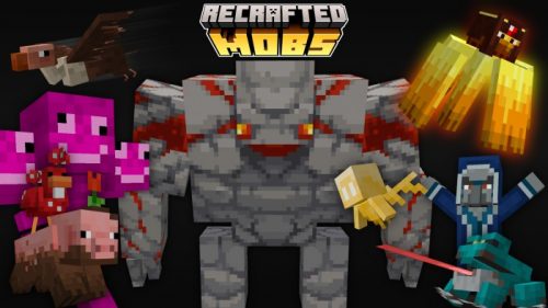Recrafted Animals Texture Pack (1.19) – Java/Bedrock Thumbnail