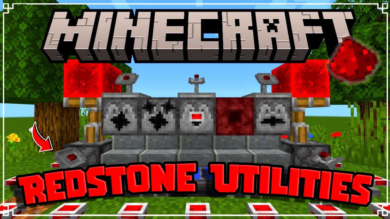 Redstone Utilities Addon (1.19) - MCPE/Bedrock Mod 1