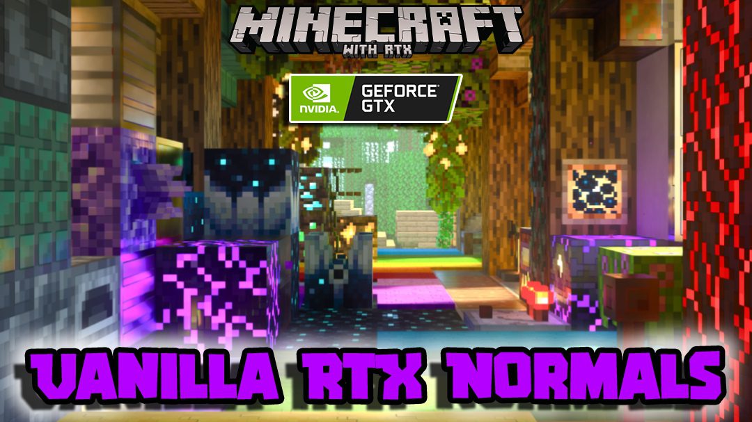 Vanilla RTX Normals (1.20, 1.19) - Bedrock Edition 1